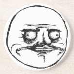 ich gusta Gesichtsrasereigesicht meme Spaß lol rof Bierdeckel