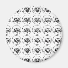 Ich Gusta Muster Magnets