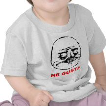 Ich Gusta Raserei-Gesicht Meme T-shirt