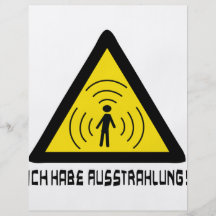Ich habe Ausstrahlung Ikone Flyer