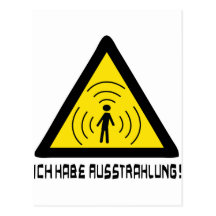 Ich habe Ausstrahlung Ikone Postkarte