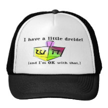 Ich habe ein kleine Dreidel Hüte Retrokultmütze