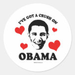 Ich habe EINE ZERSTAMPFUNG AUF OBAMA Aufkleber