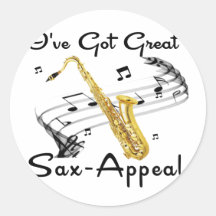 Ich habe große Saxophon-Berufung Sticker