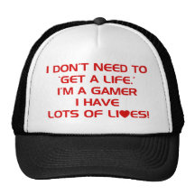 Ich habe Lose Leben - Gamer-Spiel-Videospiele Retro Cap