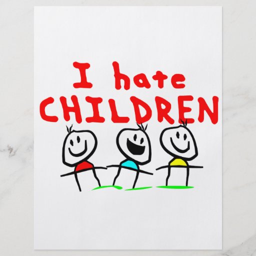 Ich hasse Kinder! Flyer