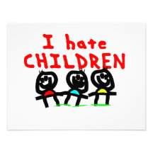 Ich hasse Kinder! Individuelle Einladung