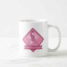 Ich kämpfe Brustkrebs Kaffeehaferl