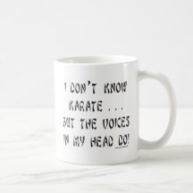 ICH KENNE NICHT KARATE-T-SHIRTS UND GESCHENKE TEE TASSE