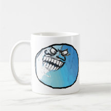 ich lag Gesicht Tasse