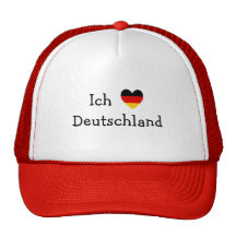 Ich liebe Deutschland Baseball Kappen