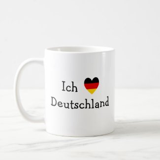 Ich liebe Deutschland mug