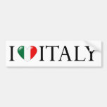 "Ich Liebe Italien" Aufkleber Autoaufkleber