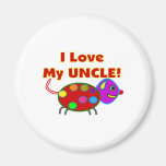 "Ich Liebe mein ONKEL" scherze T-Shirts/Geschenke Magnete