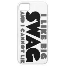 Ich mag großen Swag und ich kann nicht liegen iPhone 5 Schutzhülle