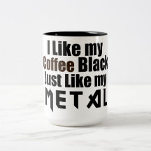 Ich mag mein Kaffee-Schwarzes gerade wie mein Meta Kaffeetasse