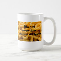 ich mag Sie Mac und Käse Kaffee Tassen