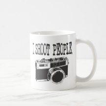 Ich schieße Leute Teetasse