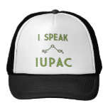 Ich spreche IUPAC Fernlastfahrer-Hut Netz Caps
