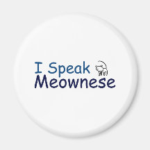 Ich spreche Meownese Magnete