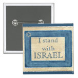 Ich stehe mit Israel Button