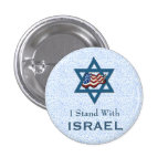 Ich stehe mit Israel Button