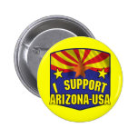 Ich stütze Arizona USA Buttons