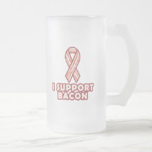 Ich stütze Speck Kaffeetasse