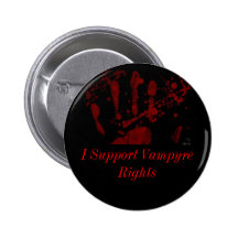 Ich stütze Vampyre Rechte Anstecknadelbutton