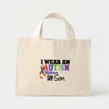 Ich trage Autismus-Band für meinen Sohn Taschen