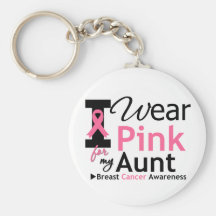 Ich trage Rosa für meine Tante Schlüsselband