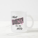 Ich trage Rosa für meinen Brustkrebs der Ehefrau-8 Tee Tassen