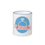 Ich tue Hochzeits-Becher Tee Tassen