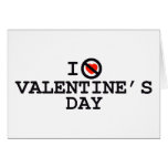 Ich tue nicht der Tag Herz(Liebe) Valentines Karten