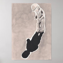 Ich u. mein Schatten Posterdruck