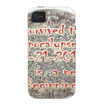 Ich überlebte die Apokalypse 12-21-2012 iPhone 4 Case