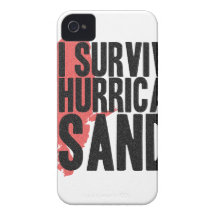 Ich überlebte Hurrikan-Sandy-T-Shirt iPhone 4 Cover