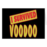 ICH ÜBERLEBTE VOODOO KARTEN