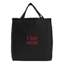 Ich verkaufe AVON Bestickte Einkaufstasche