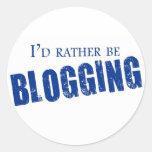 Ich vielmehr Blogging Aufkleber