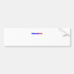 Ich wähle Liebe Autosticker