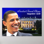 Ich war dort (weißes Haus) Plakat