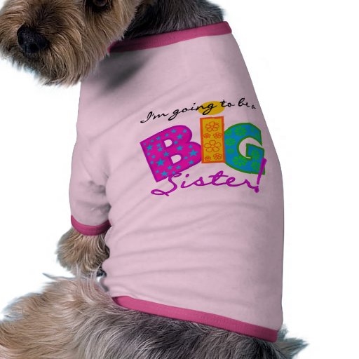 Ich werde eine große Schwester-T-Shirts sein Haustier Tshirt