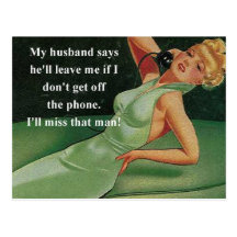 Ich werde Fräulein That Man Retro Postcard Postkarten