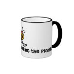 Ich wurde eher gehende Biene Plankendie becher Tasse