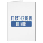 Ich würde eher in Illinois sein Karte