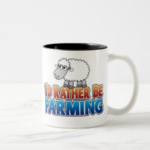 Ich würde vielmehr bewirtschaften! (Virtuelle Land Tasse