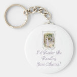 Ich würde vielmehr Jane Austen lesen! Keychain Schlüsselband