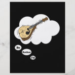 ich würde vielmehr Mandoline spielen Flyerbedruckung