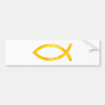 Ichthus - christliches Fisch-Symbol Auto Sticker